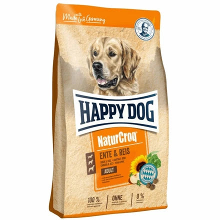ΧΥΜΑ HAPPY DOG NATUR CROQ DUCK STERILIZED 1KG