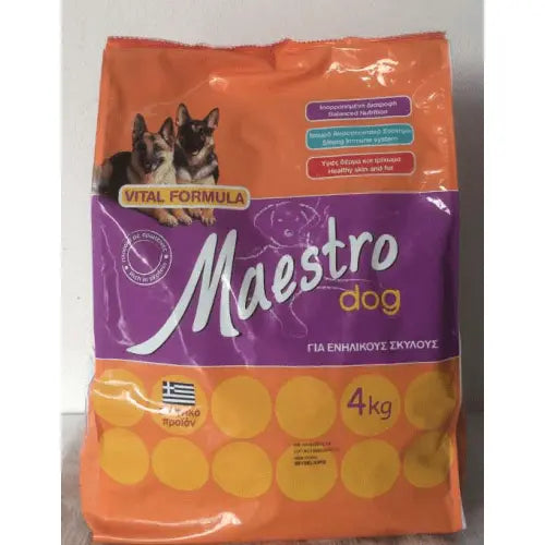 ΧΥΜΑ MAESTRO DOG ΣΥΝΤΗΡΗΣΗΣ ΜΕ ΚΟΤΟΠΟΥΛΟ VITAL FORMULA 1KG