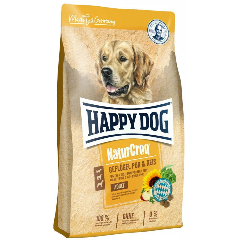 ΧΥΜΑ HAPPY DOG NATUR CROQ POULTRY 1KG
