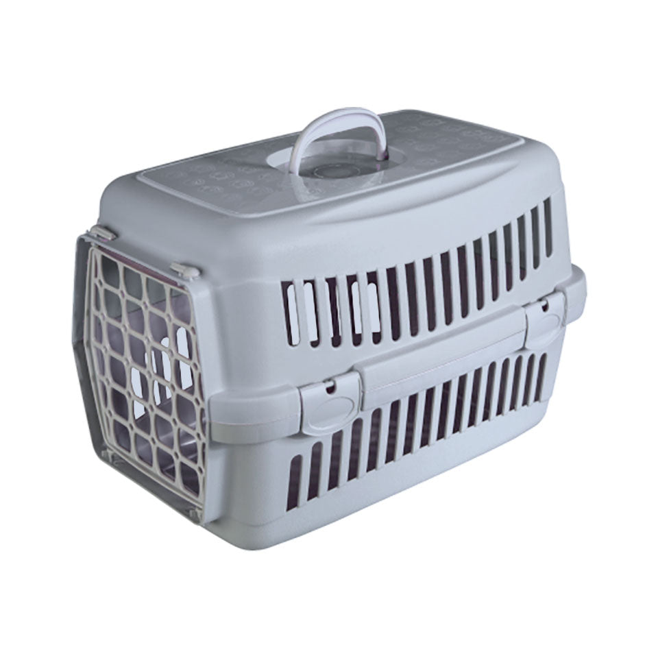 FELIX V BOX ΜΕΤΑΦΟΡΑΣ ΓΚΡΙ ΜΕ ΠΛΑΣΤΙΚΗ ΠΟΡΤΑ 48X32,5X32,5CM