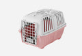 BUDDY PLASTIC DOG CARRIER WITH MAT PINK 58X37X37,1CM