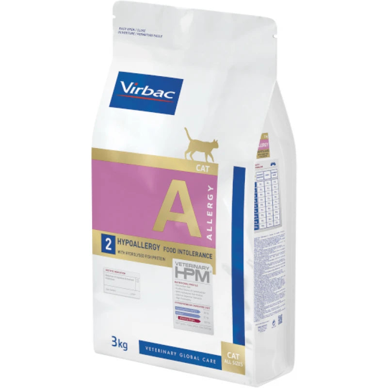 VIRBAC CAT HYPOALLERGY WITH HYDROLYSED FISH PROTEIN 3KG
