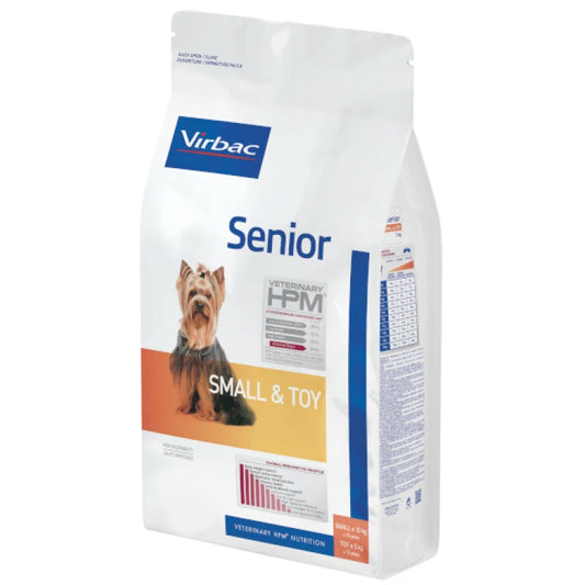 VIRBAC SENIOR DOG SMALL & TOY 1,5KG