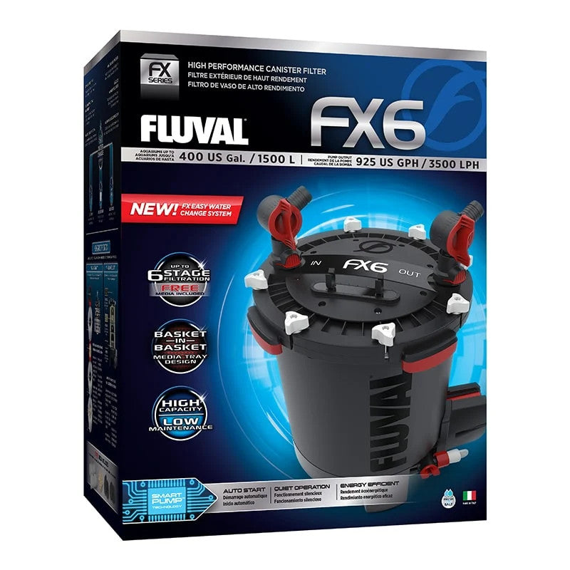 FLUVAL "FX6"  ΕΞΩΤΕΡΙΚΟ ΦΙΛΤΡΟ CANISTER FILTER