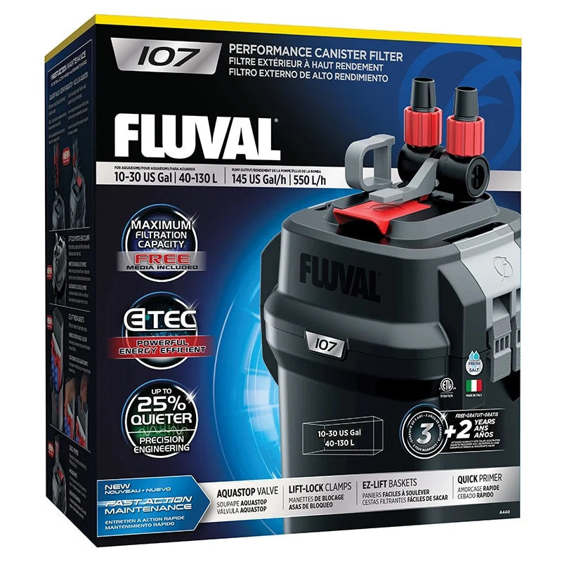 FLUVAL "107" ΕΞΩΤΕΡΙΚΟ ΦΙΛΤΡΟ CANISTER FILTER