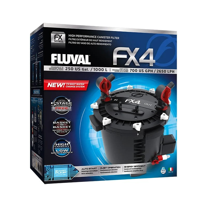 FLUVAL "FX4"  ΕΞΩΤΕΡΙΚΟ ΦΙΛΤΡΟ CANISTER FILTER