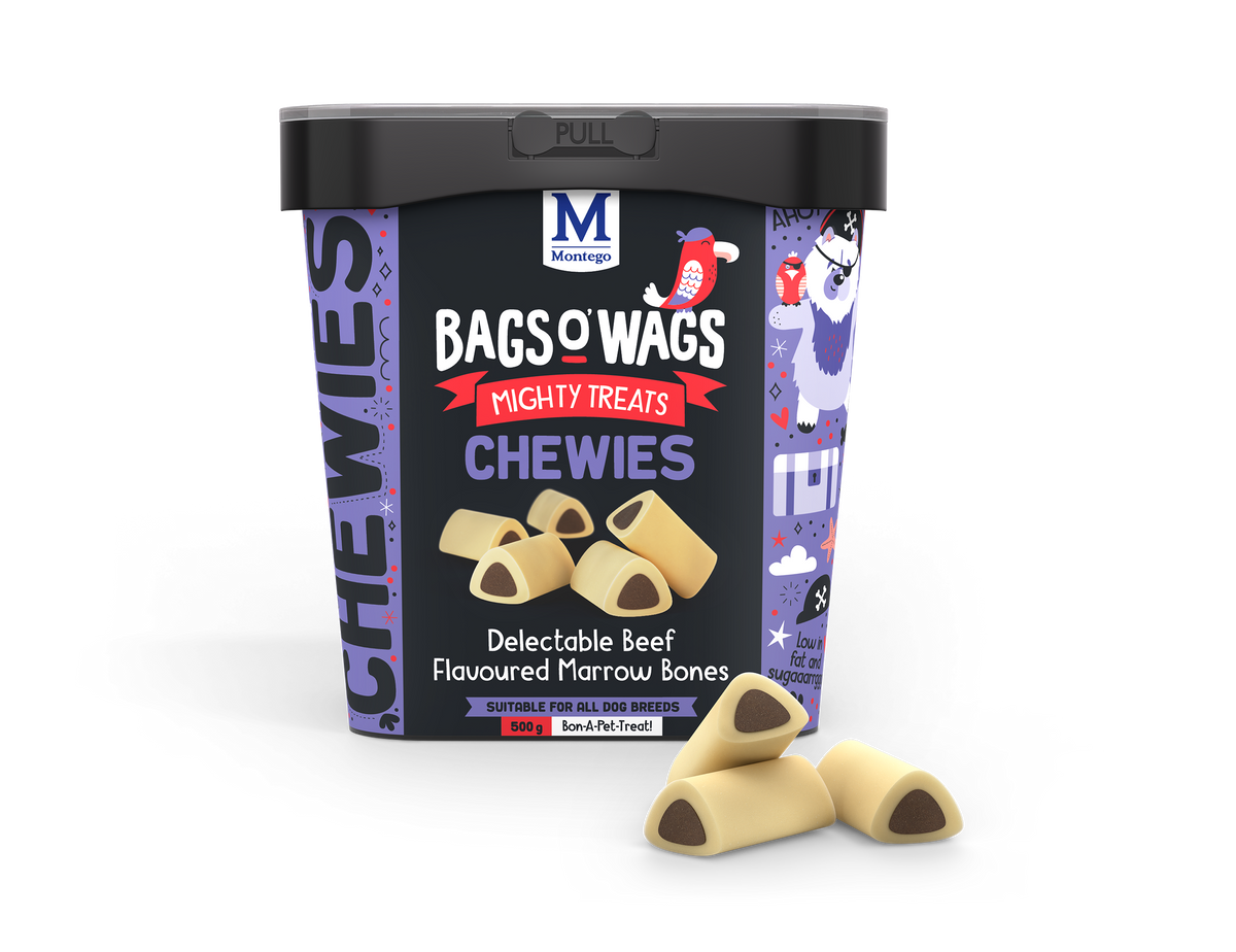 BAGS O' WAGS CHEWIES MARROW BONES 500G