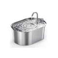 PET WATER FOUNTAIN W FAUCET STAIN.STEEL 3.2L