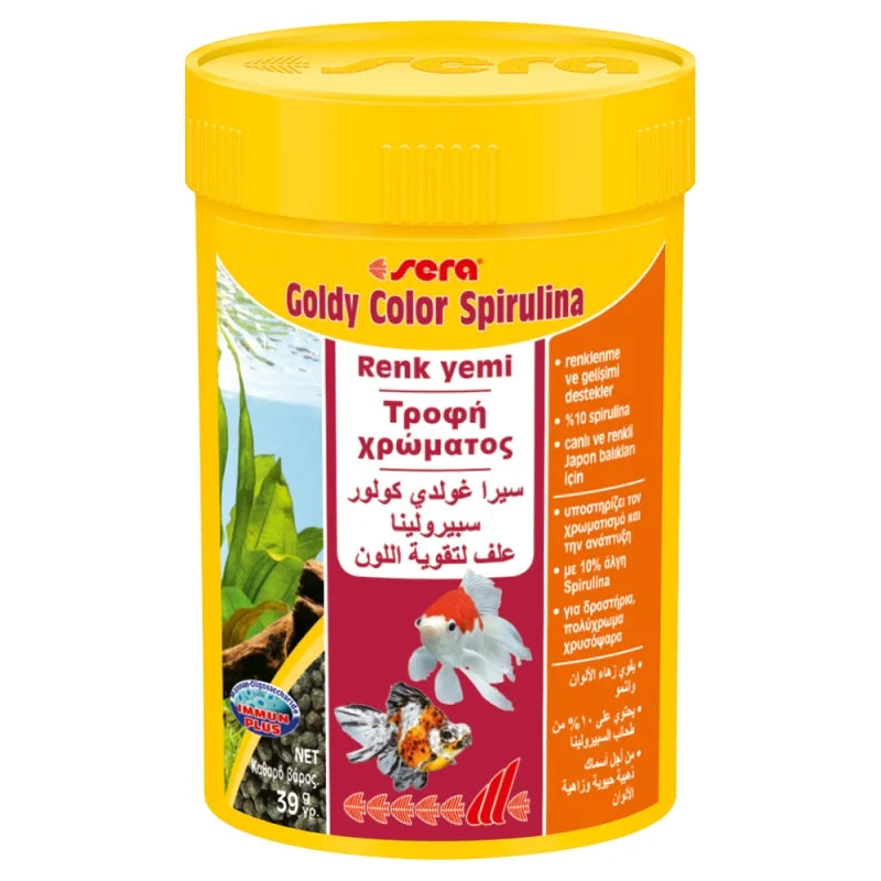 SERA GOLDY COLOR SPIRULINA NATURE 100ML