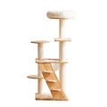 CAT PLAYGROUND WOODY "CLEAR" 48X48X130CM
