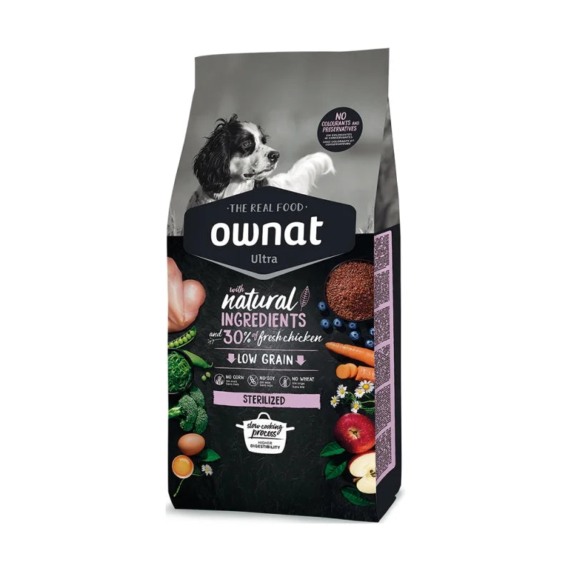 OWNAT ULTRA DOG MEDIUM STERILISED ΚΟΤΟΠΟΥΛΟ 12KG