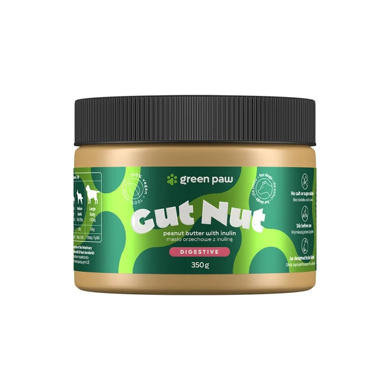 GREEN PAW GUT NUT 350GR ΦΥΣΤΙΚΟΒΟΥΤΥΡΟ ΓΙΑ ΤΗΝ ΥΠΟΣΤΗΡΙΞΗ ΤΗΣ ΠΕΨΗΣ ΜΕ ΙΝΟΥΛΙΝΗ
