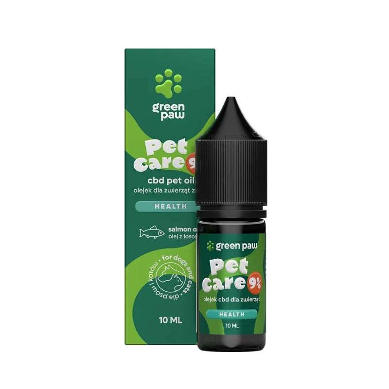 GREEN PAW PET CARE 9% 10ML ΣΤΑΓΟΝΕΣ ΜΕ ΦΥΤΟΚΑΝΝΑΒΙΝΟΕΙΔΗ & ΈΛΑΙΟ ΣΟΛΟΜΟΥ
