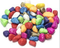 MIXED COLOUR STONE 10-15MM 2KG