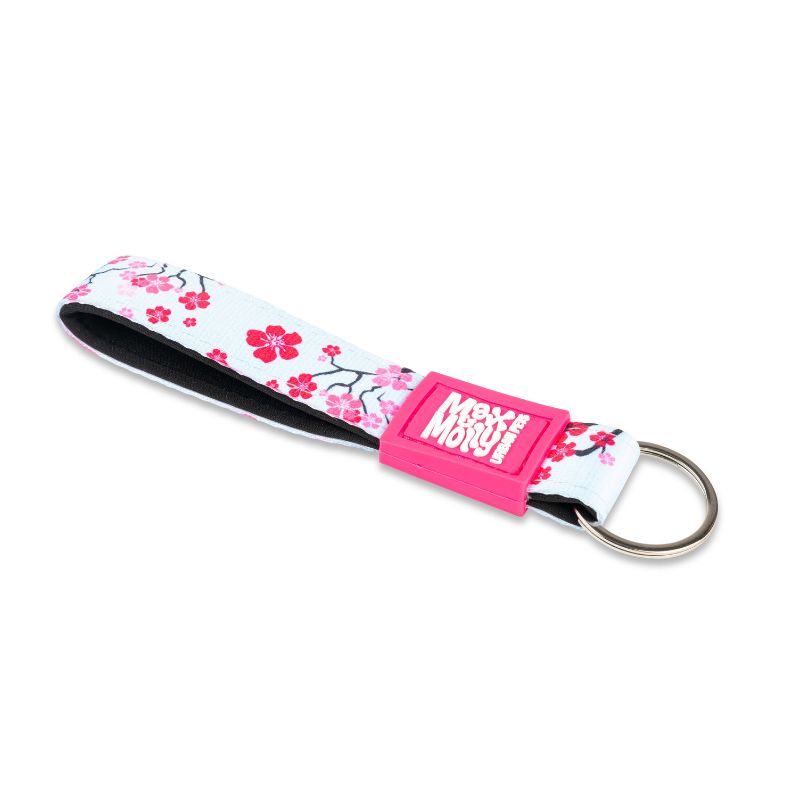 MAX & MOLLY KEY RING - CHERRY BLOOM/TAG 2,5X15CM