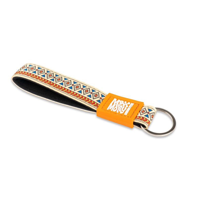 MAX & MOLLY KEY RING - ETHNIC/TAG 2,5X15CM