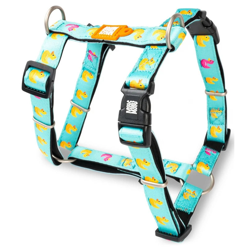 MAX & MOLLY H-HARNESS - DUCKLINGS/M 2X53-69CM
