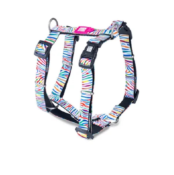 MAX & MOLLY H-HARNESS - MAGIC ZEBRA/S 1,5X41-52CM