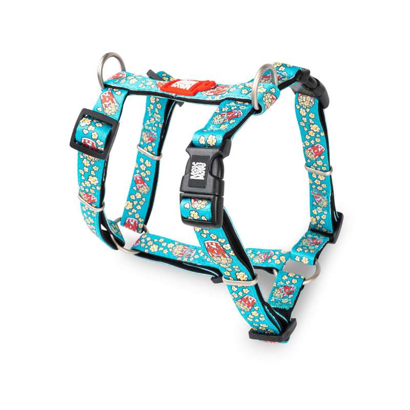 MAX & MOLLY H-HARNESS - POP CORN/S 1,5X41-52CM