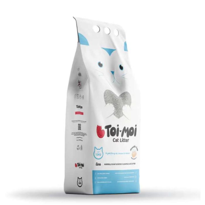 ΑΜΜΟΣ ΥΓΙΕΙΝΗΣ ΓΑΤΑΣ TOI MOI NATURA MARSEILLE SOAP CLUMPING CAT LITTER 10KG