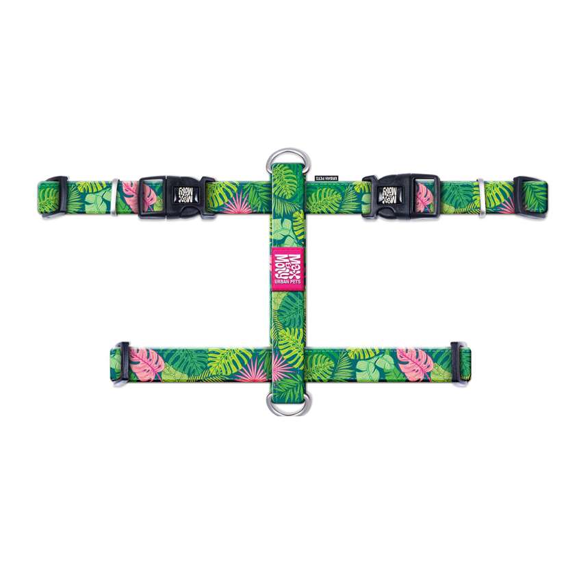 MAX & MOLLY H-HARNESS - TROPICAL/L 2,5X70-98CM