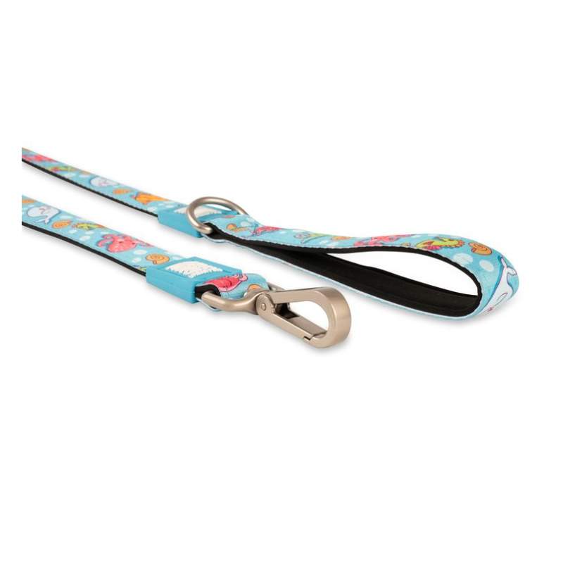 MAX & MOLLY SHORT LEASH - BLUE OCEAN/M 2,0CMX120CM