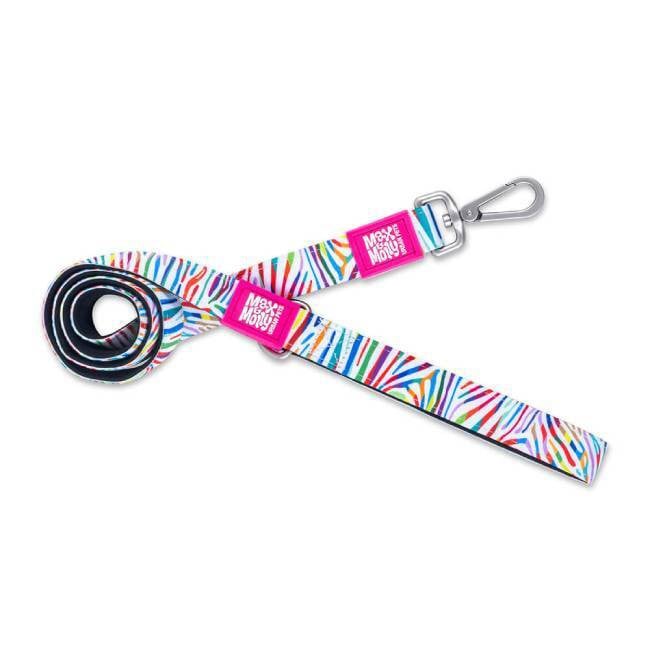 MAX & MOLLY SHORT LEASH - MAGIC ZEBRA/L 2,5CMX120CM