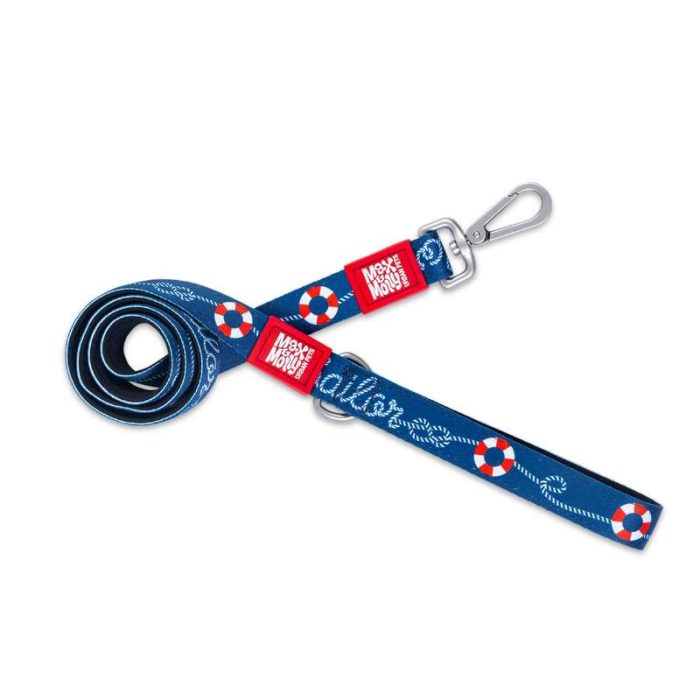 MAX & MOLLY SHORT LEASH - SAILOR/L 2,5CMX120CM