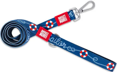 MAX & MOLLY SHORT LEASH - SAILOR/XS 1CMX120CM