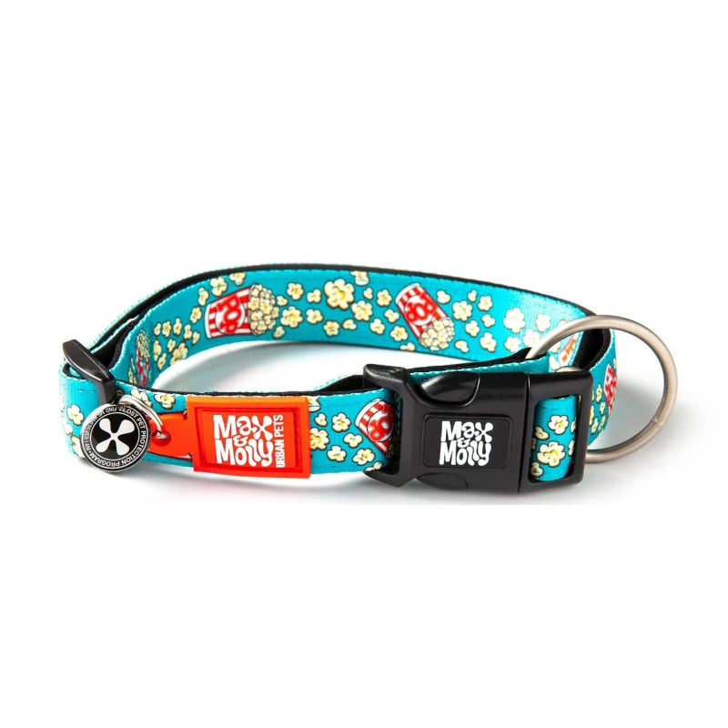 MAX & MOLLY SMART ID COLLAR - POP CORN/XS 1,0CMX22-35CM