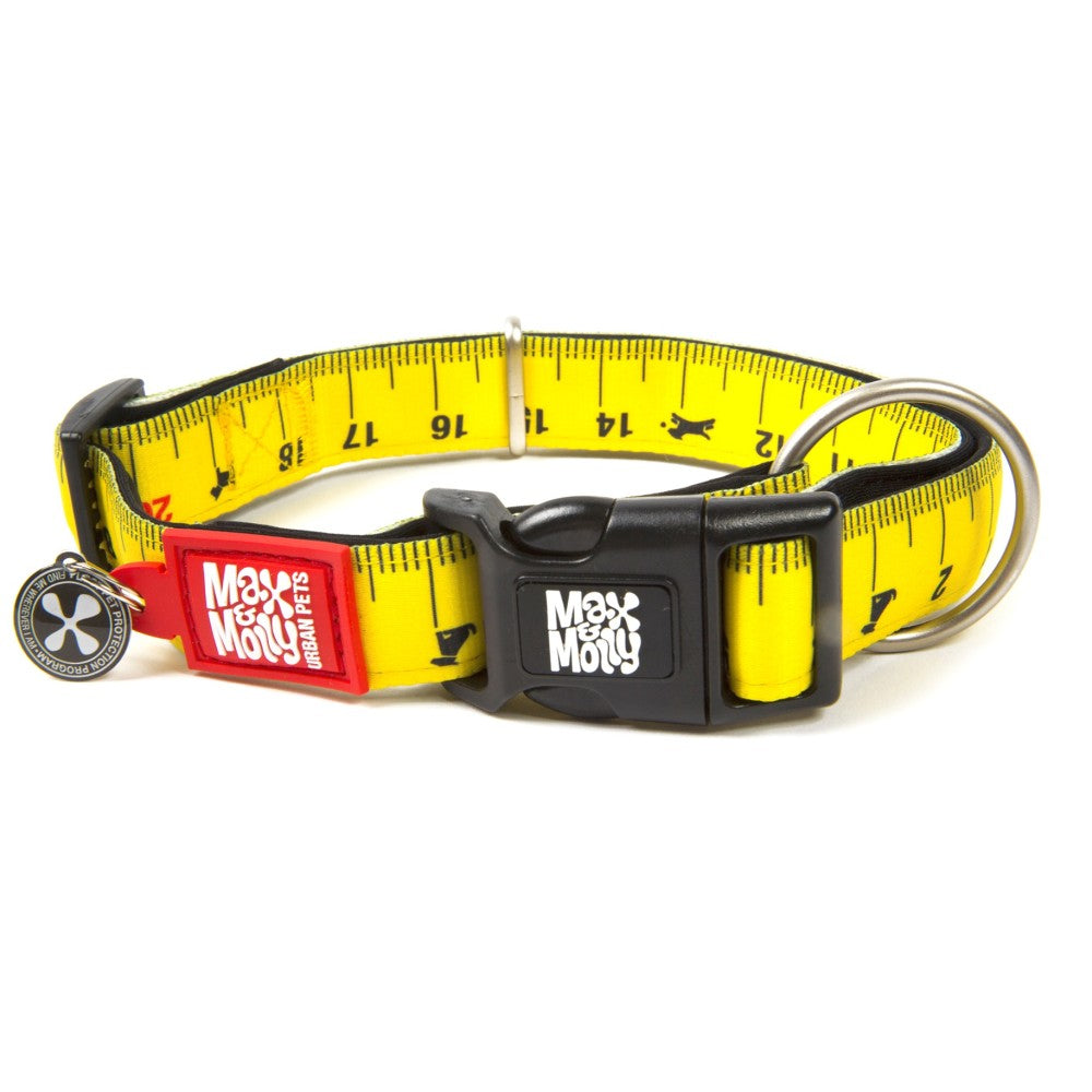 MAX & MOLLY SMART ID COLLAR - RULER/M 2,0CMX34-55CM
