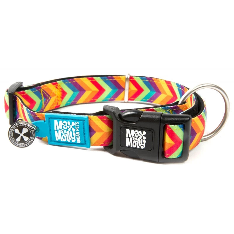 MAX & MOLLY SMART ID COLLAR - SUMMERTIME/S 1,5CMX28-45CM