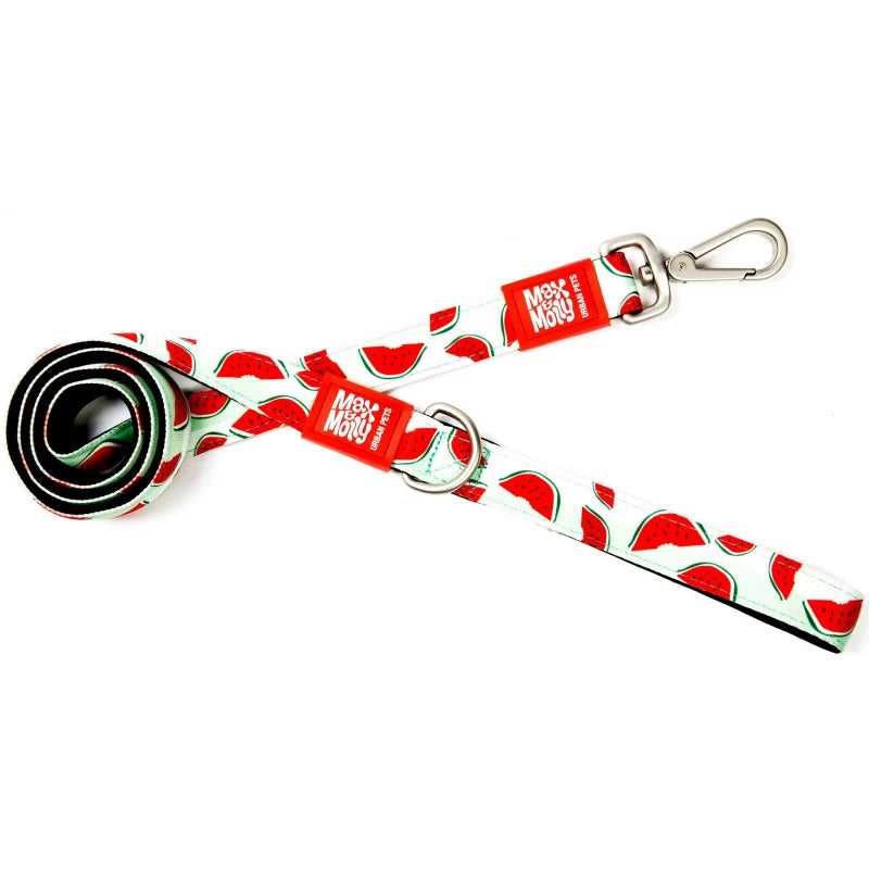 MAX & MOLLY SHORT LEASH - WATERMELON/M 2,0CMX120CM