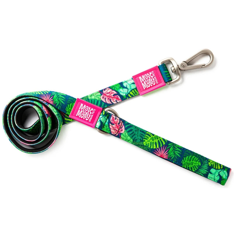 MAX & MOLLY SHORT LEASH - TROPICAL/XS 1CMX120CM