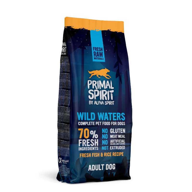 PRIMAL SPIRIT 70% WILD WATERS 12KG