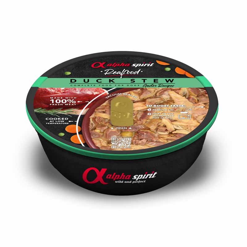 ALPHA SPIRIT REAL FOOD DUCK 280GR