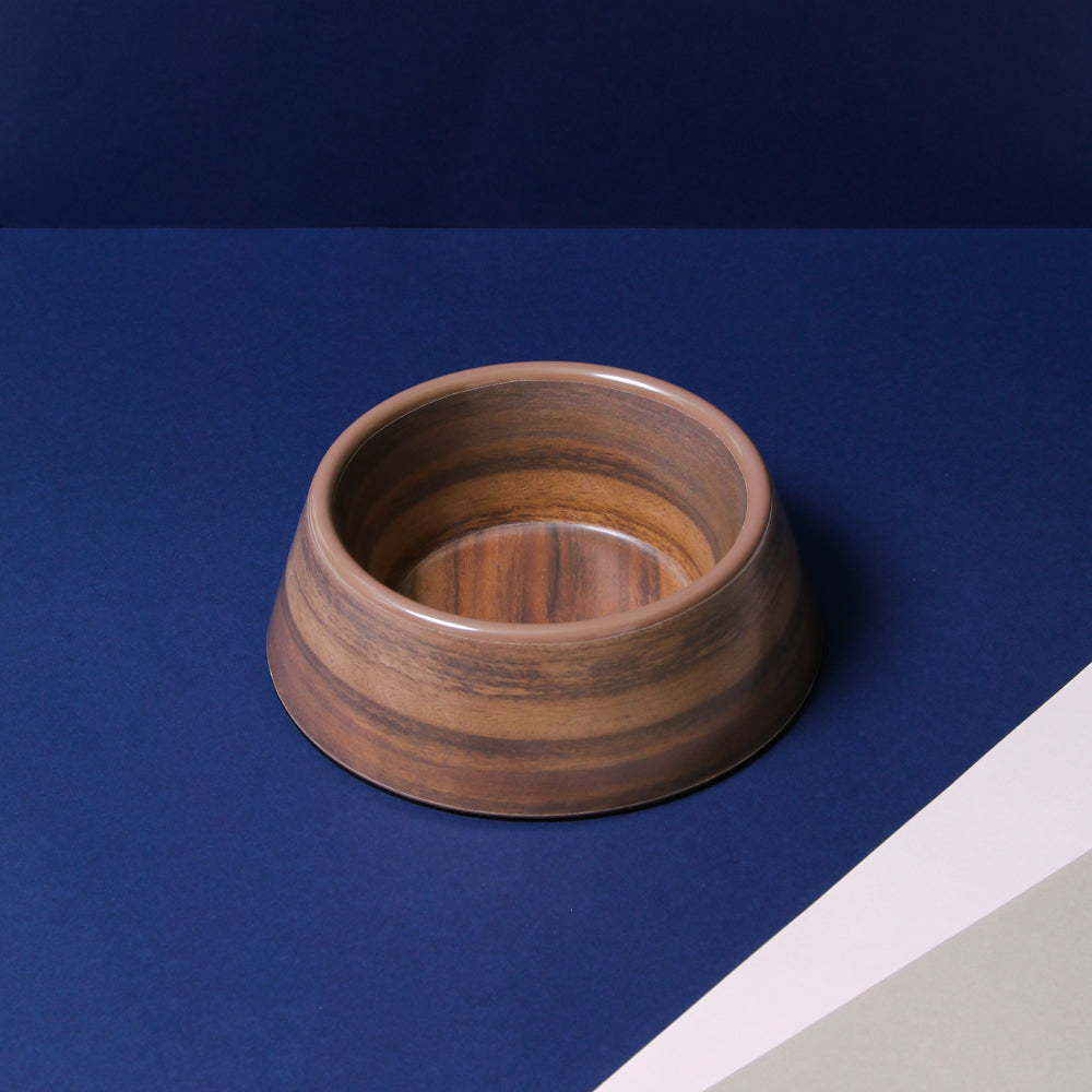 ACACIA WOOD/PET SAUCER 177ML