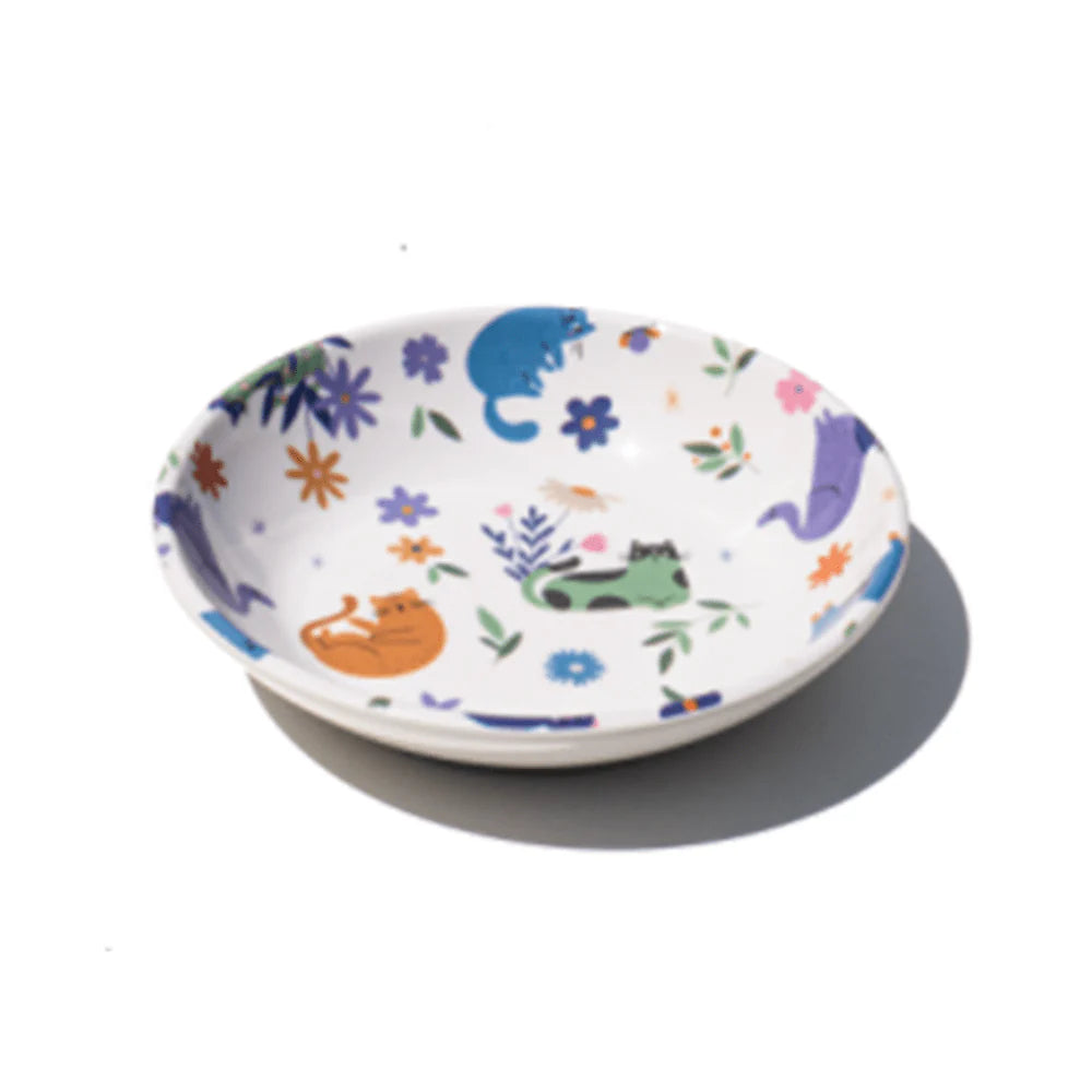 FLOWER CATS PET SAUCER 177ML