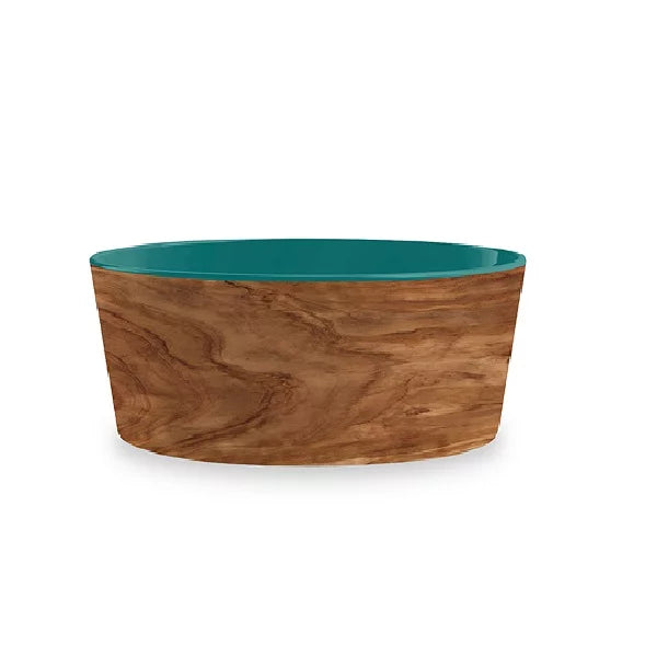 OLIVE PET BOWL TEAL/M 710ML