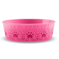 PAW PRINT MEDALLION PINK/ M 946ML