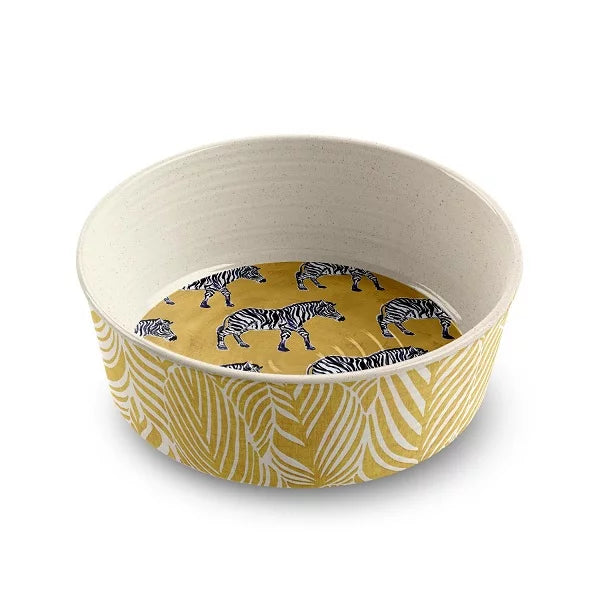 SAFARI PET BOWL ZEBRA/M 946ML
