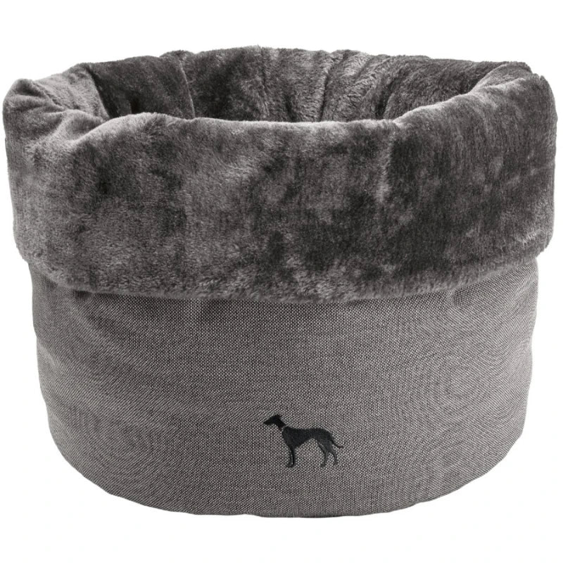 HUNTER LIVINGSTON ΚΡΕΒΑΤAΚΙ ΦΩΛΙA ΣΚYΛΟΥ KAI ΓAΤΑΣ 45X45CM ANTHRACITE