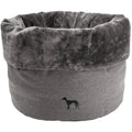 HUNTER LIVINGSTON ΚΡΕΒΑΤAΚΙ ΦΩΛΙA ΣΚYΛΟΥ KAI ΓAΤΑΣ 45X45CM ANTHRACITE