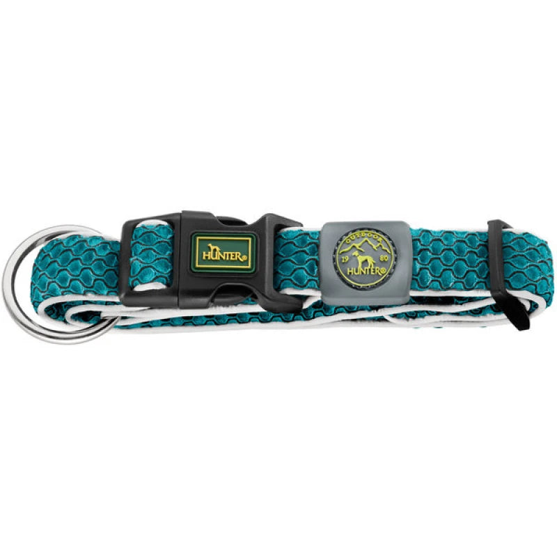HU67164 ΠΕΡΙΛΑΙΜΙΟ ΣΚΥΛΟΥ HUNTER HILO VARIO BASIC S MESH TURQUOISE 30-43CM