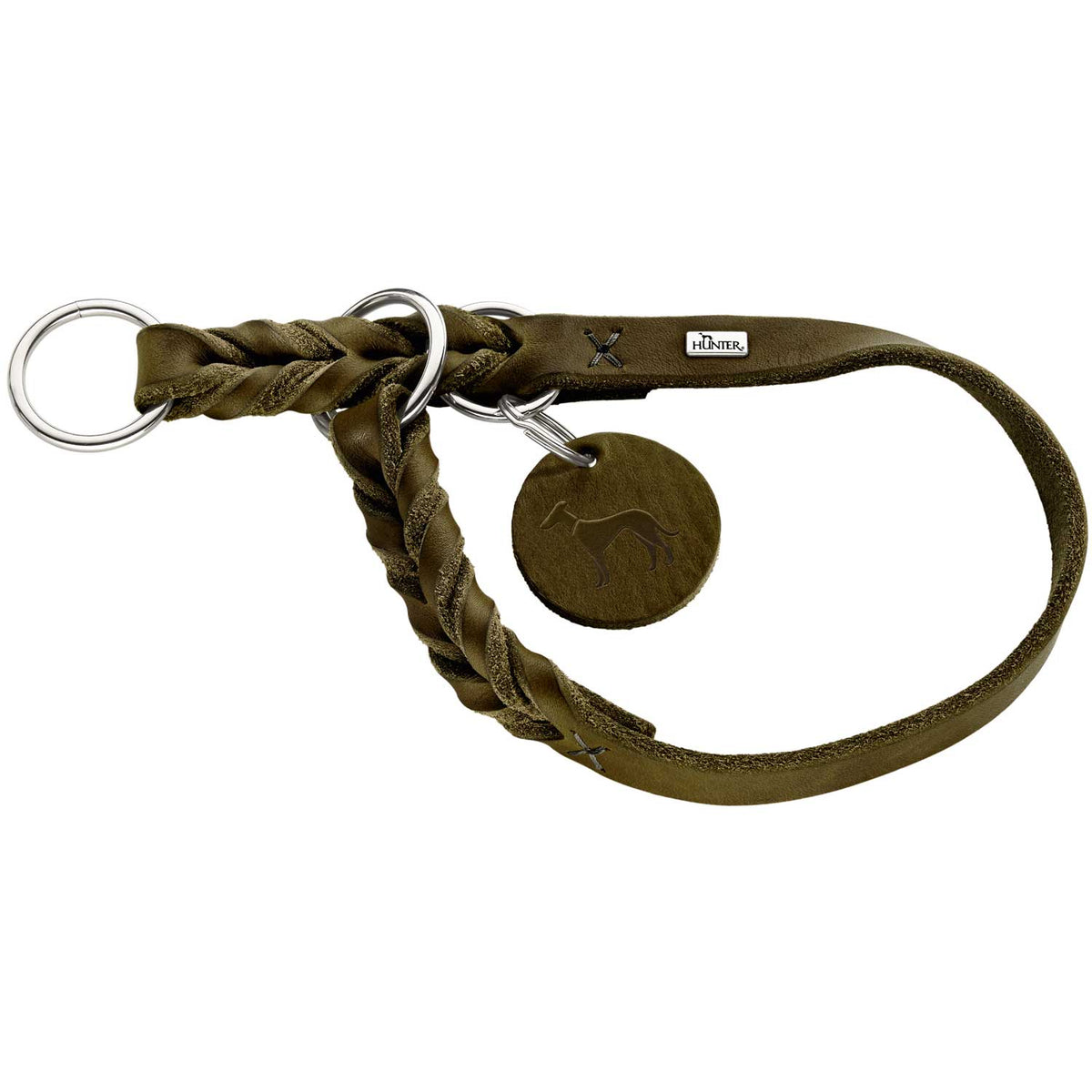 HU67305 ΚΟΛΑΡΟ HUNTER SOLID EDUCATION OLIVE 45CM