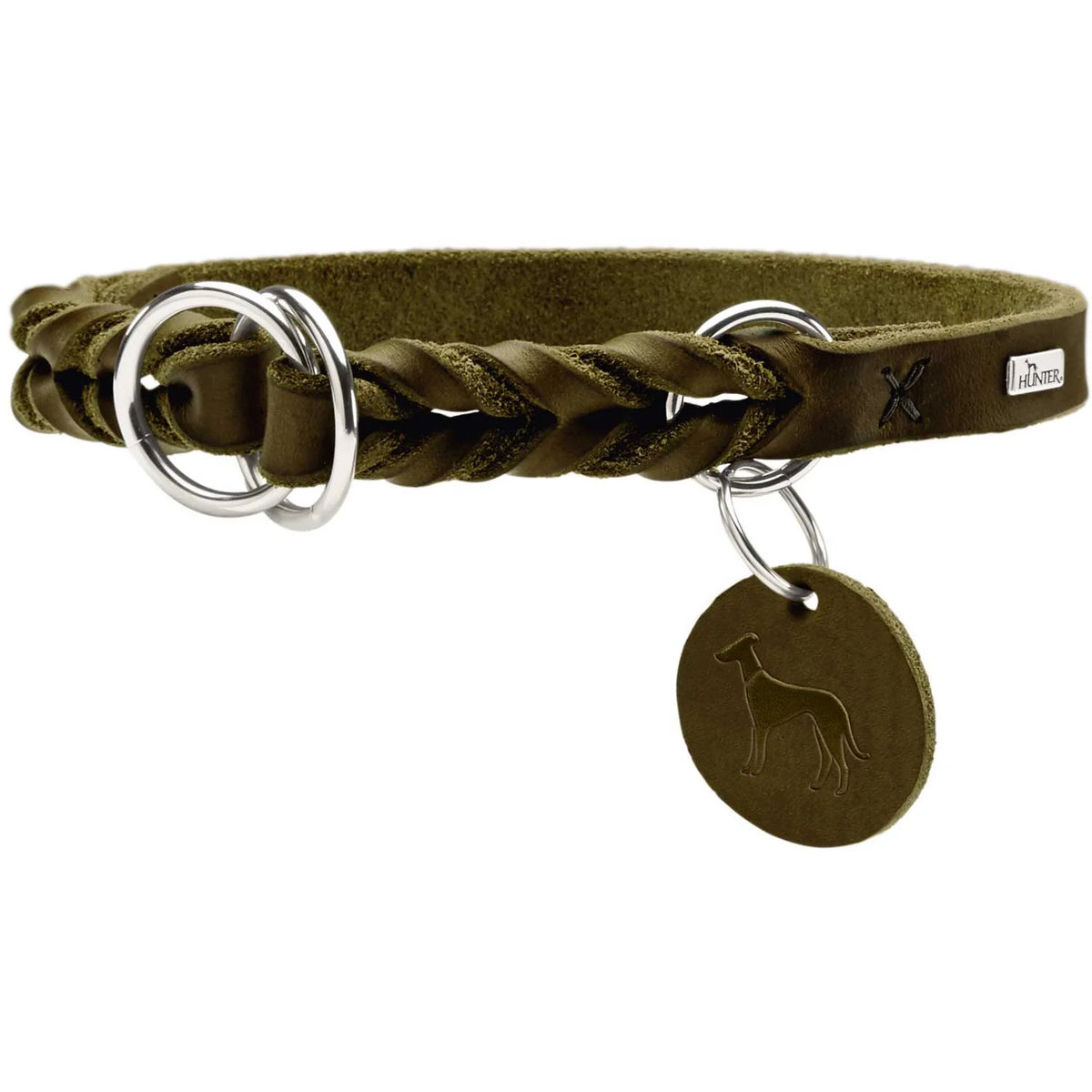 HU67305 ΚΟΛΑΡΟ HUNTER SOLID EDUCATION OLIVE 45CM