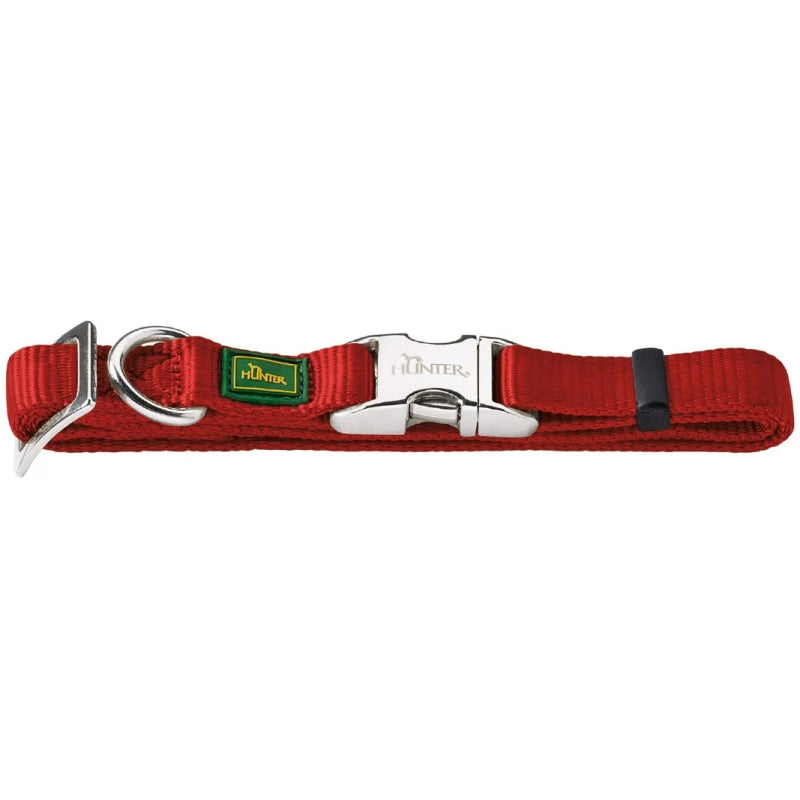 HU43514 ΚΟΛΑΡΟ HUNTER VB ALU-STRONG M RED 1,5CMX30-45CM