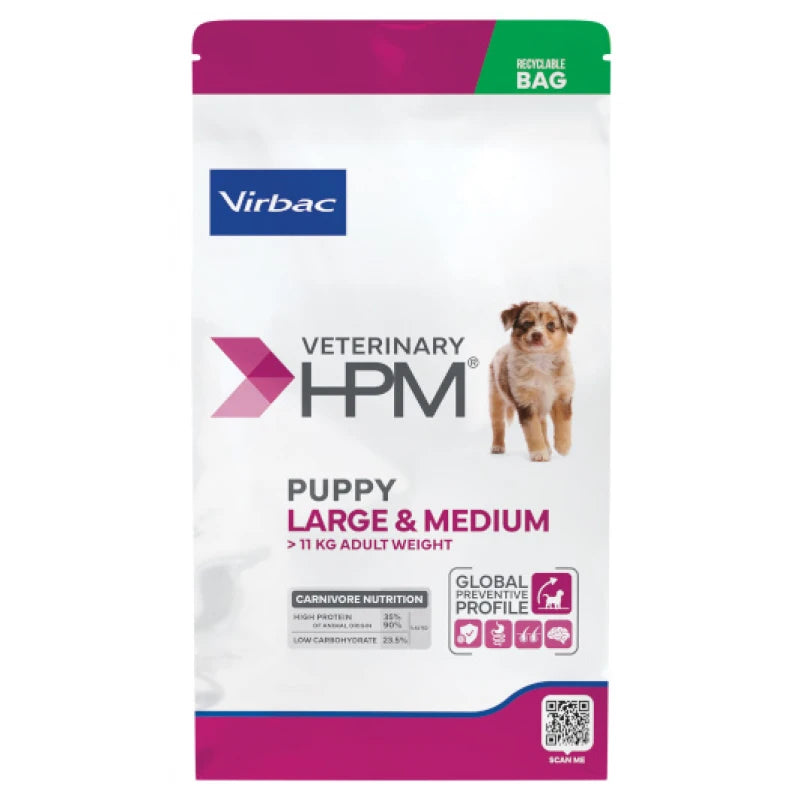 VIRBAC PUPPY LARGE & MEDIUM 12KG