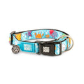 MAX & MOLLY SMART ID COLLAR - BLUE OCEAN/M 2,0CMX34-55CM