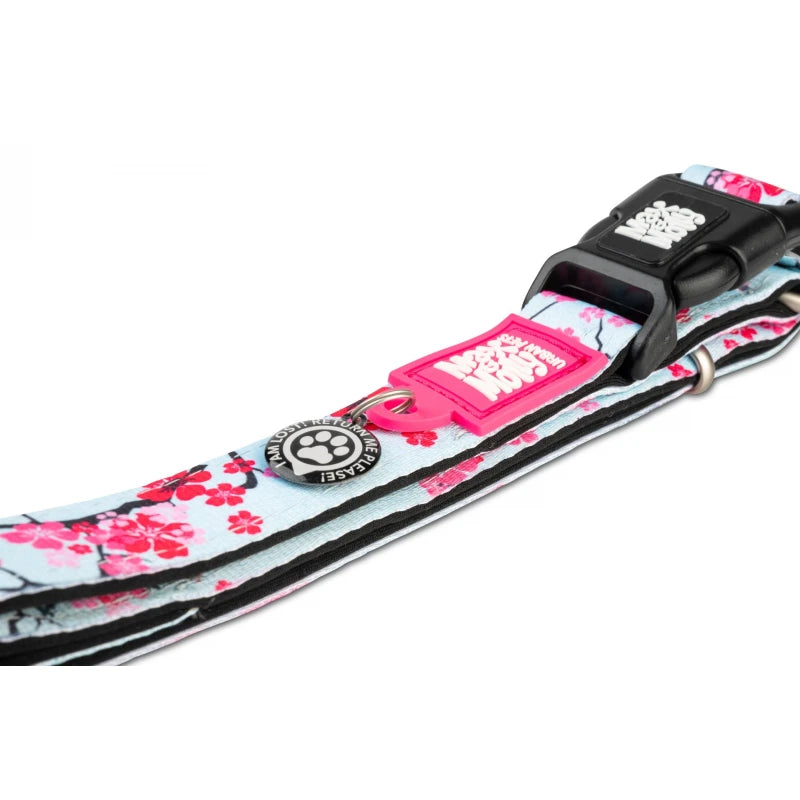 MAX & MOLLY SMART ID COLLAR - CHERRY BLOOM/S 1,5CMX28-45CM